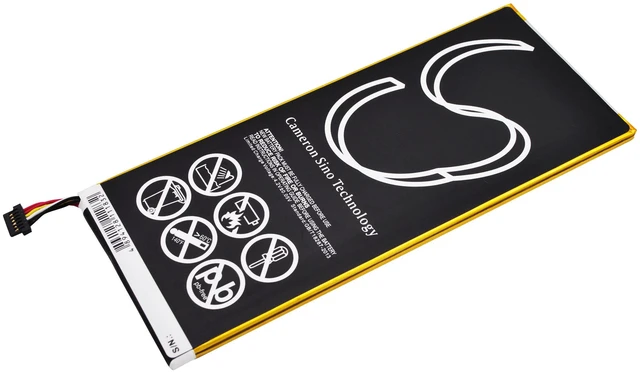 Alt view image 3 of 5 - Estry Battery Replacement for Nabi DMTAB-NV08B Dreamtab 8" PR-3667153