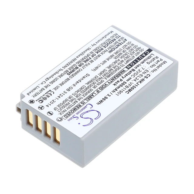 Alt view image 2 of 5 - Estry Battery Replacement for NK 1 J5 VFB11901 EN-EL24