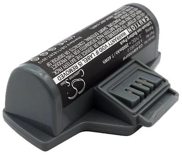 Alt view image 2 of 5 - Estry Battery Replacement for KARCHER 1.633-550.0 1.633-448.0 1.633-465.0 1.633-453.0 1.633-451.0 1.633-553.0 WV60 1.633-461.0 WV50 1.633-455.0 1.633-444.0 2.633-123.0 4.633-083.0 9.013-675.0