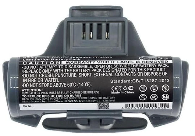 Alt view image 5 of 5 - Estry Battery Replacement for KARCHER 1.633-550.0 1.633-448.0 1.633-465.0 1.633-453.0 1.633-451.0 1.633-553.0 WV60 1.633-461.0 WV50 1.633-455.0 1.633-444.0 2.633-123.0 4.633-083.0 9.013-675.0