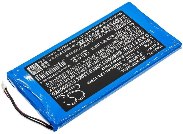 Alt view image 2 of 5 - Estry Battery Replacement for XTOOL EZ300 Pro i80 Pad PL6065100-2S