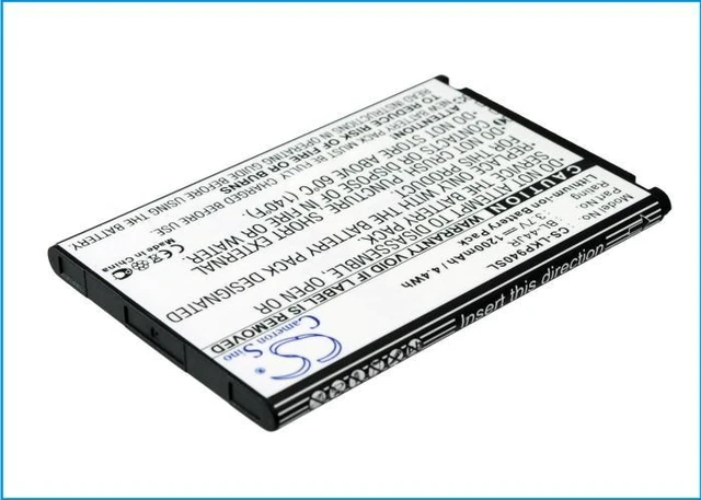 Main image of Estry Battery Replacement for LG P940 SU540 Optimus EX K2 SU880 Prada 3.0 KU5400 EAC61738301 BL-44JR EAC61738201