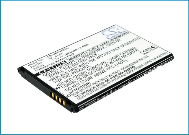 Alt view image 4 of 5 - Estry Battery Replacement for LG P940 SU540 Optimus EX K2 SU880 Prada 3.0 KU5400 EAC61738301 BL-44JR EAC61738201
