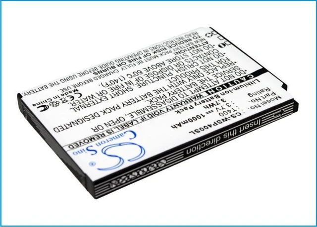 Alt view image 4 of 5 - Estry Battery Replacement for Swissvoice MP40 T400 T600