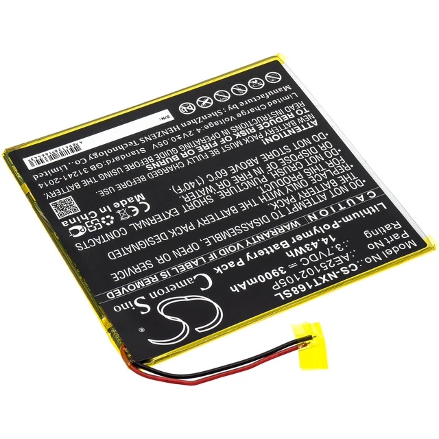 Alt view image 2 of 5 - Estry Battery Replacement for Nextbook Ares 8A NX16A8116KPK AE25102105P