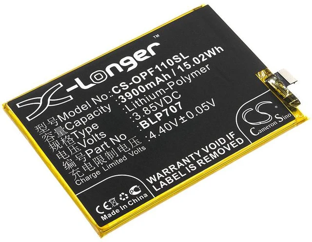 Main image of Estry Battery Replacement for F11 Premium Edition CPH1913 CPH1911 F11 Premium Edition Dual F11 BLP707