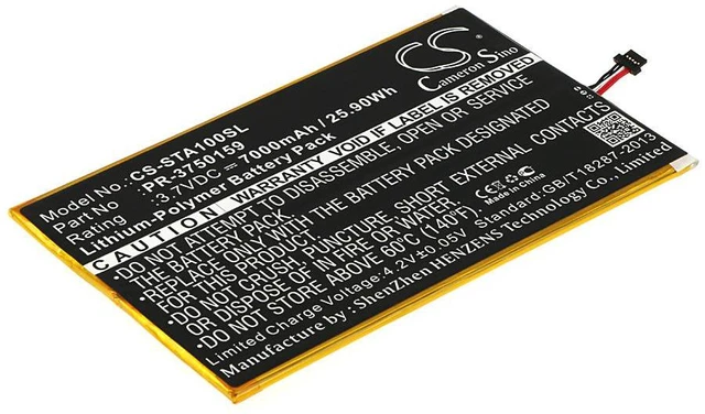Main image of Estry Battery Replacement for INSIGNIA Flex 10.1 NS-15AT10 PR-3750159