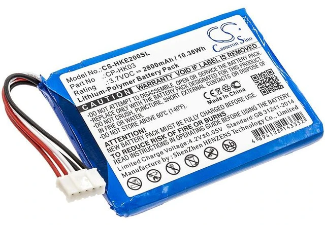 Main image of Estry Battery Replacement for Harman/Kardon Esquire 2 CP-HK03 GSP805070