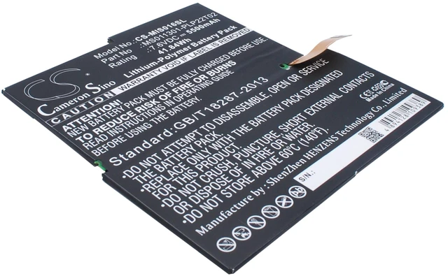 Main image of Estry Battery Replacement for Microsoft Surface Pro 3 Surface 3 PS2-00001 Surface Pro 3 1631 4YM-00001 Surface 3 1657 MQ2-0000 1577-9700 G3HTA005H G3HTA009H X883815-010 MS011301-PLP22T02