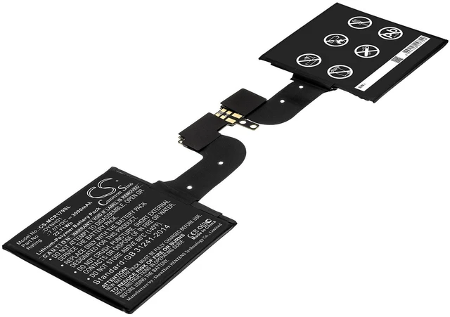 Main image of Estry Battery Replacement for Microsoft Surface Book 2 1793 Surface Book 2 1793 15 DYNH01