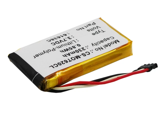 Alt view image 2 of 5 - Estry Battery Replacement for MotoroIa IT6 DECT 6.0 IT6-2 Motoactv 61638C SNN5904A