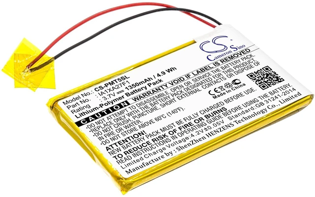 Main image of Estry Battery Replacement for Palm Tungsten T5 IA1XA27F1