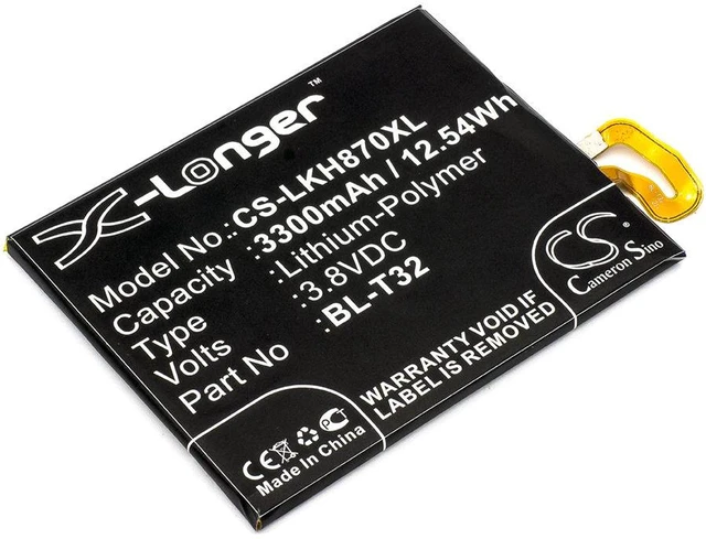 Main image of Estry Battery Replacement for LG G6 TD-LTE H870K G600KR LS993 H873 G600S G600LR BL-T32 EAC63438701