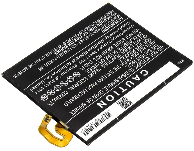 Alt view image 3 of 5 - Estry Battery Replacement for LG G6 TD-LTE H870K G600KR LS993 H873 G600S G600LR BL-T32 EAC63438701