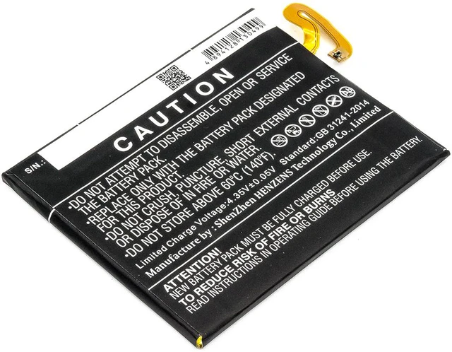 Alt view image 4 of 5 - Estry Battery Replacement for LG G6 TD-LTE H870K G600KR LS993 H873 G600S G600LR BL-T32 EAC63438701