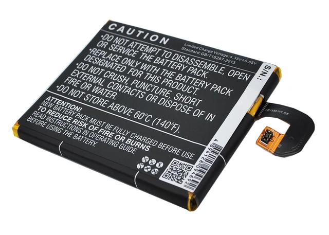 Alt view image 3 of 5 - Estry Battery Replacement for ericsson Xperia Z3 WiMAX 2+ LIS1558ERPC