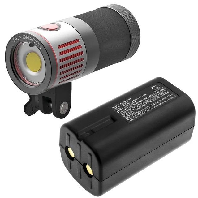 Alt view image 4 of 4 - Estry Battery Replacement for SeaLife Sea Dragon 4500 SL67510