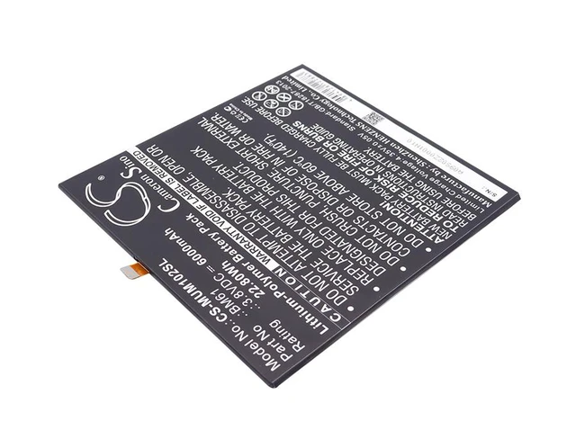 Alt view image 2 of 4 - Estry Battery Replacement for GD4250 A2015716 Mi Pad 2 BM61