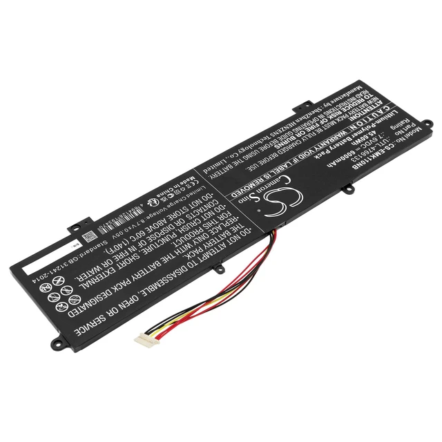 Alt view image 2 of 5 - Estry Battery Replacement for Evolve Maestro Evolve 3 Maestro E book 11 UTL-4766133