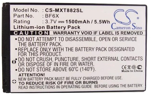 Alt view image 5 of 5 - Estry Battery Replacement for MotoroIa Spice XT Milestone 3 Domino + XT860 4G XT531 MT870 XT882 XT862 XT883 Droid 3 SNN5885 SNN5885A BF6X