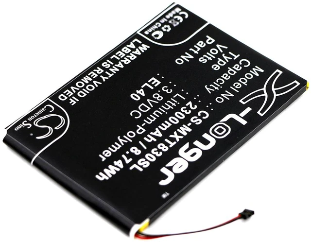 Alt view image 2 of 4 - Estry Battery Replacement for MotoroIa XT1019 XT830C Moto E XT1019 EL40 SNN5944A