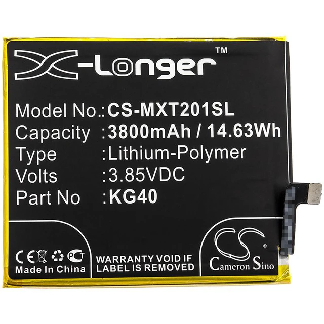 Alt view image 3 of 4 - Estry Battery Replacement for MotoroIa XT2045-3 XT2095-2 G8 Play One Macro Dual SIM Moto G Fast XT2015-2 XT2016-1 XT2016-2 Moto One Macro KG40