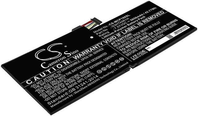 Main image of Estry Battery Replacement for Microsoft Surface Pro 7 Surface Pro 7 1866 G3HTA061H