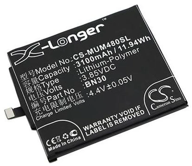 Main image of Estry Battery Replacement for Mi 4A 4A BN30