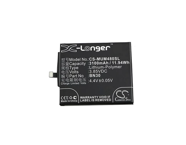 Alt view image 3 of 4 - Estry Battery Replacement for Mi 4A 4A BN30