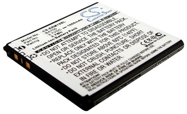 Main image of Estry Battery Replacement for ericsson Xperia Tipo Dual MT28i ST18a Tapioca DS Iyokan ST21a2 Mesona MK16a MT11 ST23 Xperia Neo V Halon C1504 Tapioca SS SO-05D Xperia Miro Xperia Pro Xperia E BA700