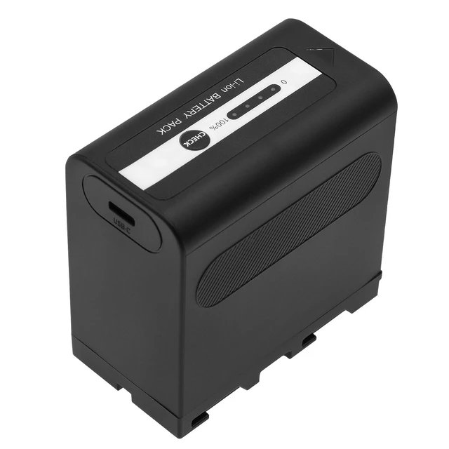 Alt view image 4 of 5 - Estry Battery Replacement for Video Devices PIX-E Sound Devices 633 mixer 4K recording s PIX 240i XL-B3