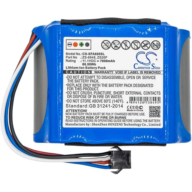 Alt view image 3 of 4 - Estry Battery Replacement for Signal Fire SA-2 AI-6 ZS-8848