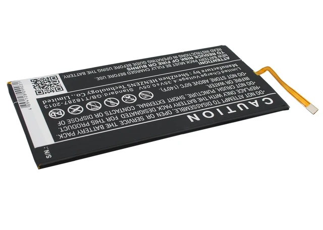 Alt view image 5 of 5 - Estry Battery Replacement for EE Eagle 4G LTE Honor S8-701u S8-701w S8-701u T1-A21L S8-301U Honor S8-701W S8-301L EE Eagle S8-306L Mediapad M1 8.0 MediaPad T1 9.6 S8-301w HB3080G1EBC HB3080G1EBW