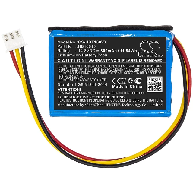 Alt view image 3 of 5 - Estry Battery Replacement for 268 168 388 288 298 188 368 198 HB16815