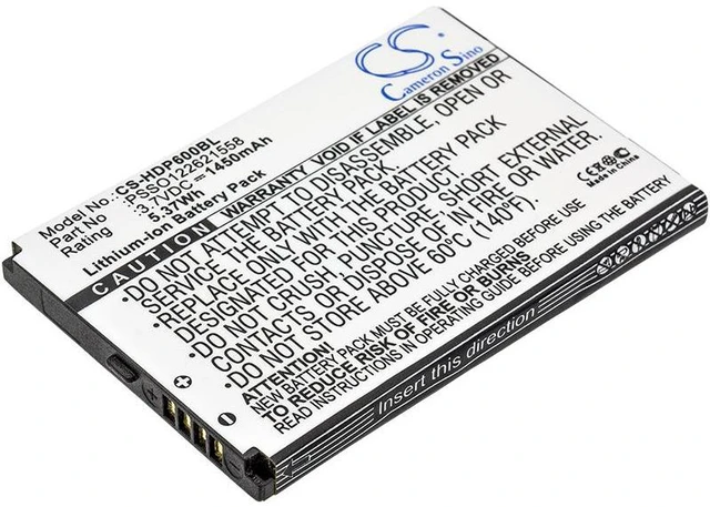Main image of Estry Battery Replacement for Handheld 6000LU1 Dolphin 6000 6000 PSSO122621558