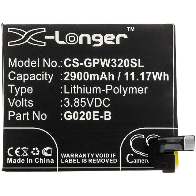 Alt view image 3 of 4 - Estry Battery Replacement for Pixel 3A G020H G020F G020E G020G G020E-B
