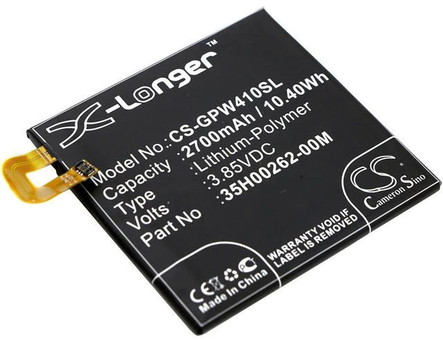 Main image of Estry Battery Replacement for Pixel Nexus S1 Global TD-LTE Nexus S1 B2PW4100 35H00262-00M