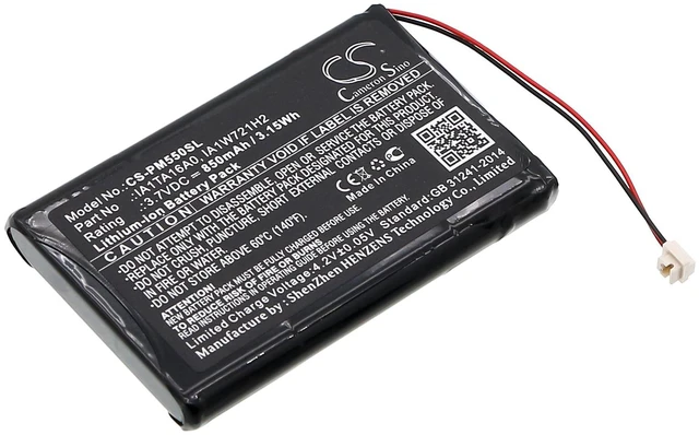 Main image of Estry Battery Replacement for Palm Tungsten T2 Zire 72 Tungsten T3 Zire 31 Zire 71 Tungsten T1 Zire 72s M550 IA1TA16A0 GA1W922A2 IA1W416A2 IA1W721H2 GA1W918A2 PBA80860US IA1T923A0