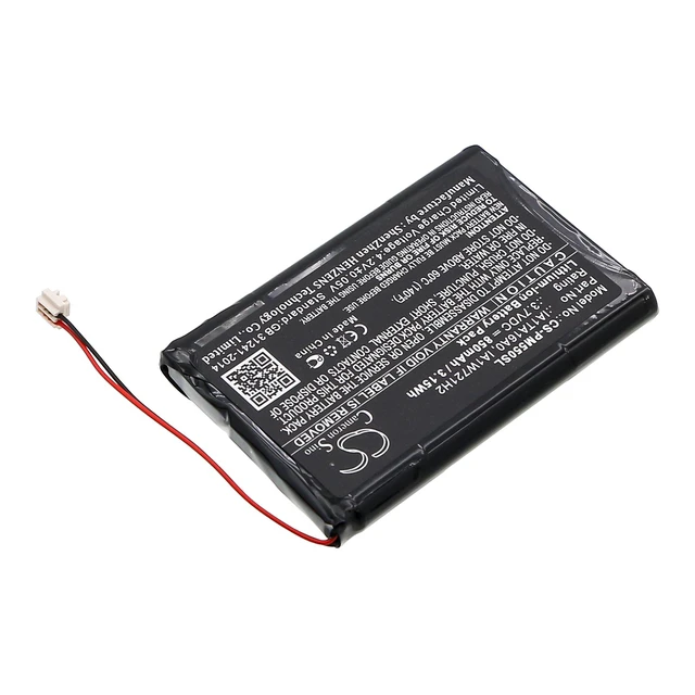 Alt view image 2 of 5 - Estry Battery Replacement for Palm Tungsten T2 Zire 72 Tungsten T3 Zire 31 Zire 71 Tungsten T1 Zire 72s M550 IA1TA16A0 GA1W922A2 IA1W416A2 IA1W721H2 GA1W918A2 PBA80860US IA1T923A0