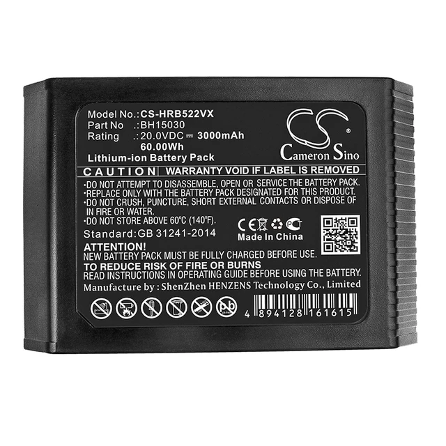 Alt view image 5 of 5 - Estry Battery Replacement for VAX BH25040 BH15030