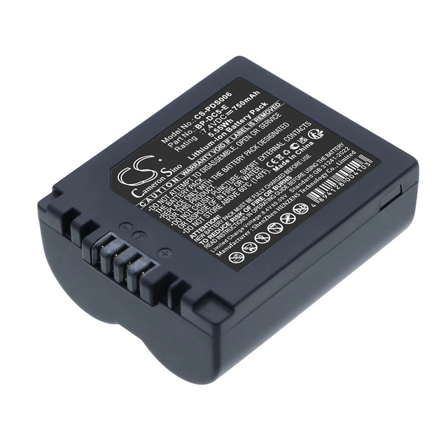 Main image of Estry Battery Replacement for V-LUX1 BP-DC5-E