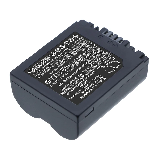 Alt view image 2 of 5 - Estry Battery Replacement for V-LUX1 BP-DC5-E