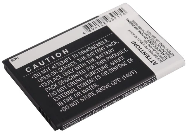 Alt view image 4 of 5 - Estry Battery Replacement for T7576 7 Pro BA S550 35H00123-29M