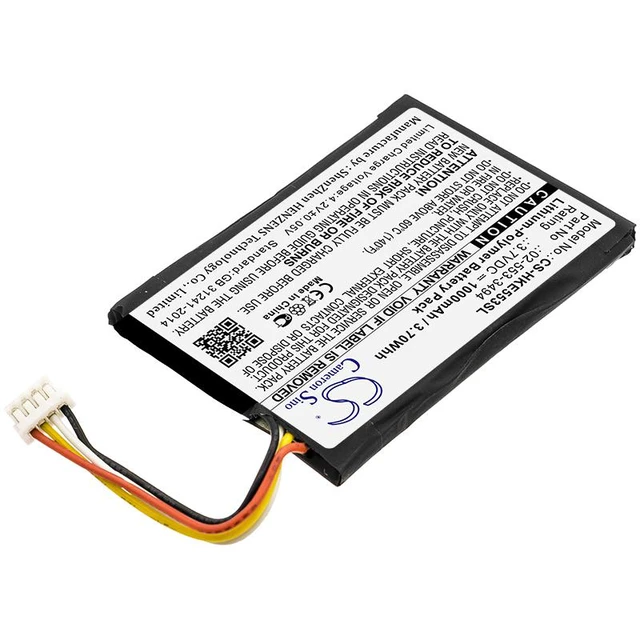 Alt view image 2 of 4 - Estry Battery Replacement for Harman/Kardon Neo HKNEOBRNBSG 02-553-3494