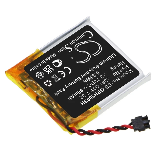 Alt view image 2 of 5 - Estry Battery Replacement for Forerunner 30 361-00117-02