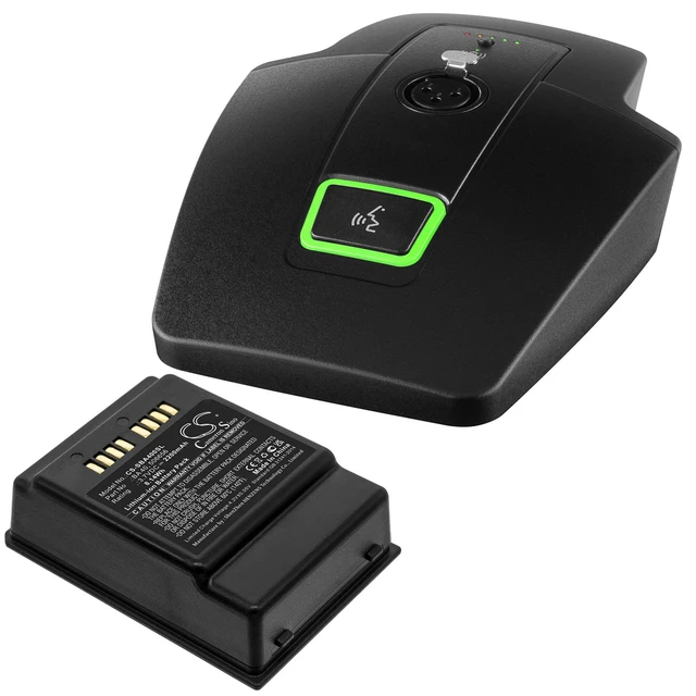 Alt view image 4 of 4 - Estry Battery Replacement for SL 133-S DW SL 153-S DW SL 133-S DW Tablestand SL Boundary DW transmitters SpeechLine Digital Wireless SL Tablestand DW SL Tablestand 153-S DW-3 B BA 40 506656