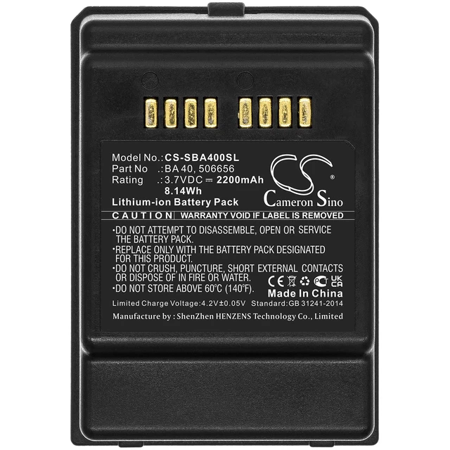 Alt view image 3 of 4 - Estry Battery Replacement for SL 133-S DW SL 153-S DW SL 133-S DW Tablestand SL Boundary DW transmitters SpeechLine Digital Wireless SL Tablestand DW SL Tablestand 153-S DW-3 B BA 40 506656