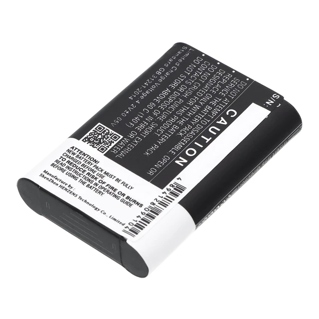 Alt view image 4 of 5 - Estry Battery Replacement for HDR-AZ1 HDR-AZ1/W HDR-AZ1VR/W HDR-AZ1VR Action Cam Mini AZ1 NP-BY1