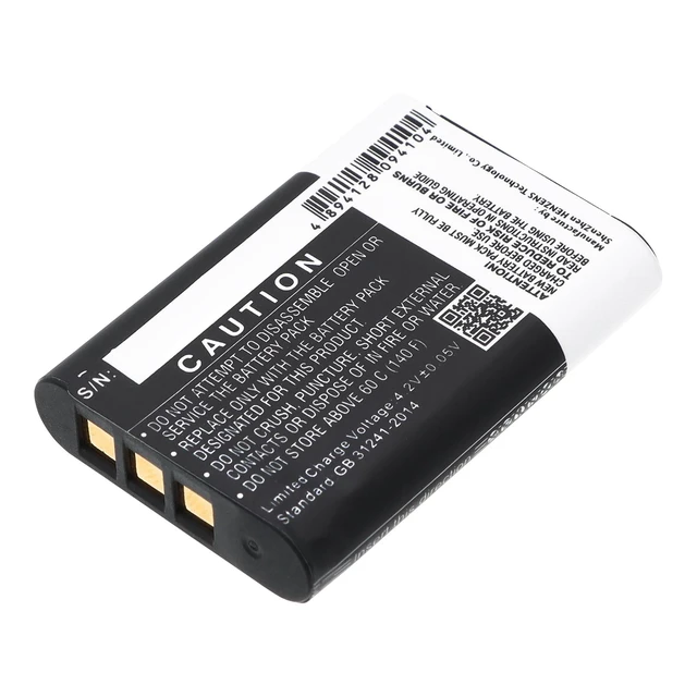 Alt view image 3 of 5 - Estry Battery Replacement for HDR-AZ1 HDR-AZ1/W HDR-AZ1VR/W HDR-AZ1VR Action Cam Mini AZ1 NP-BY1