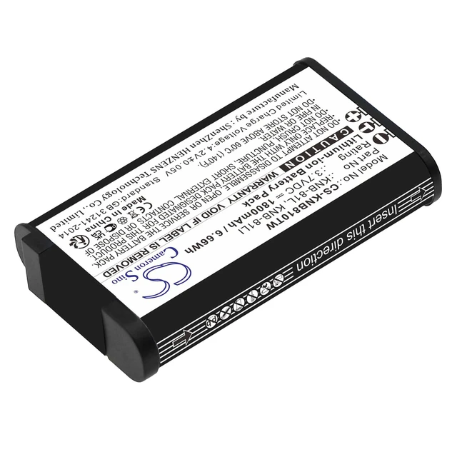 Alt view image 2 of 3 - Estry Battery Replacement for Kenwood NX-P500 PKT-300 TK-3601D KNB-81L KNB-81LI